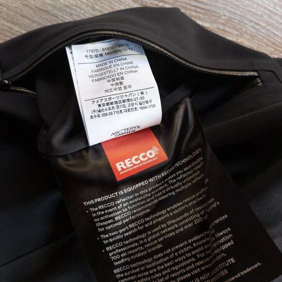 Arc'teryx Ravenna Gore-Tex Waterproof Ski/Snowboard Pants – Black – US 10 Tall - Picture 6 of 16